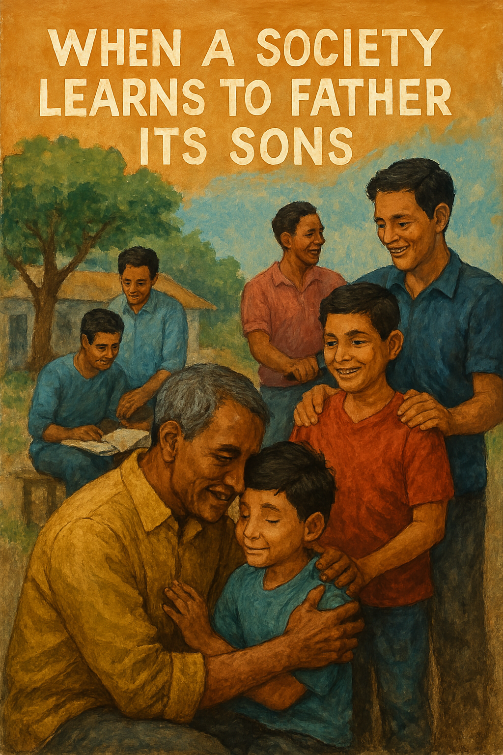 When a Society Learns to Father Its Sons